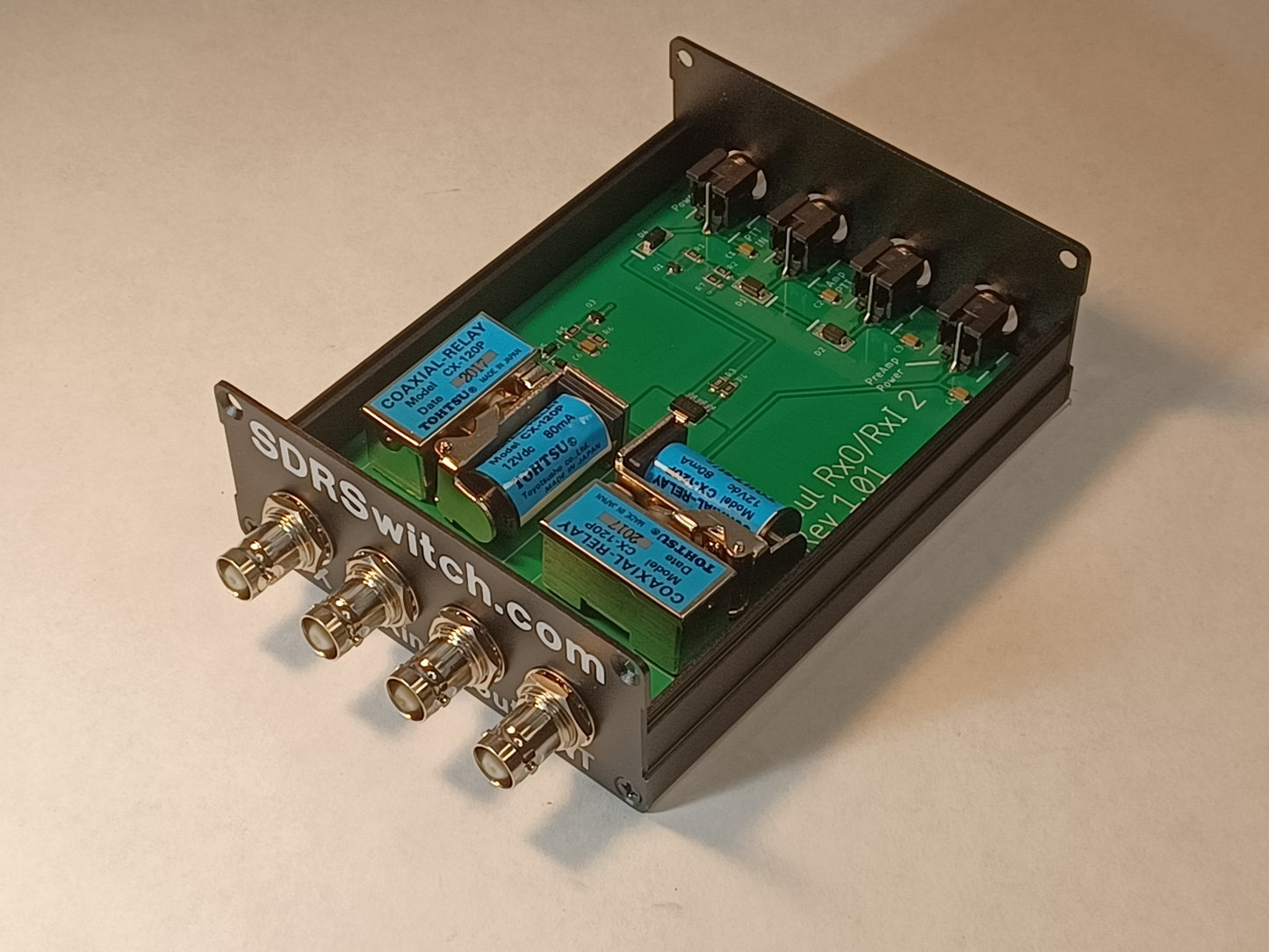 0-450MHz 100W RXin RXout SDR Switch.