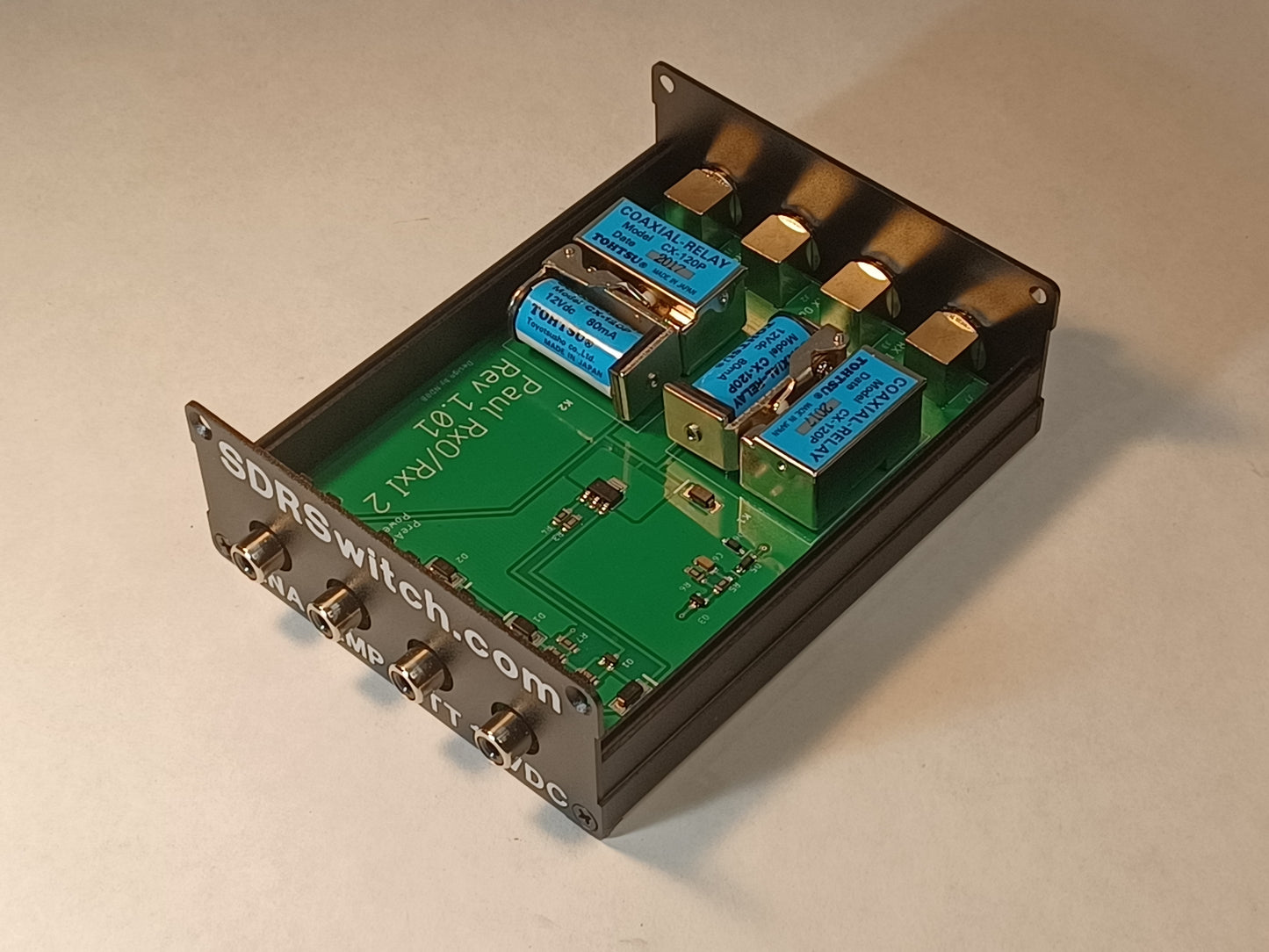 0-450MHz 100W RXin RXout SDR Switch.