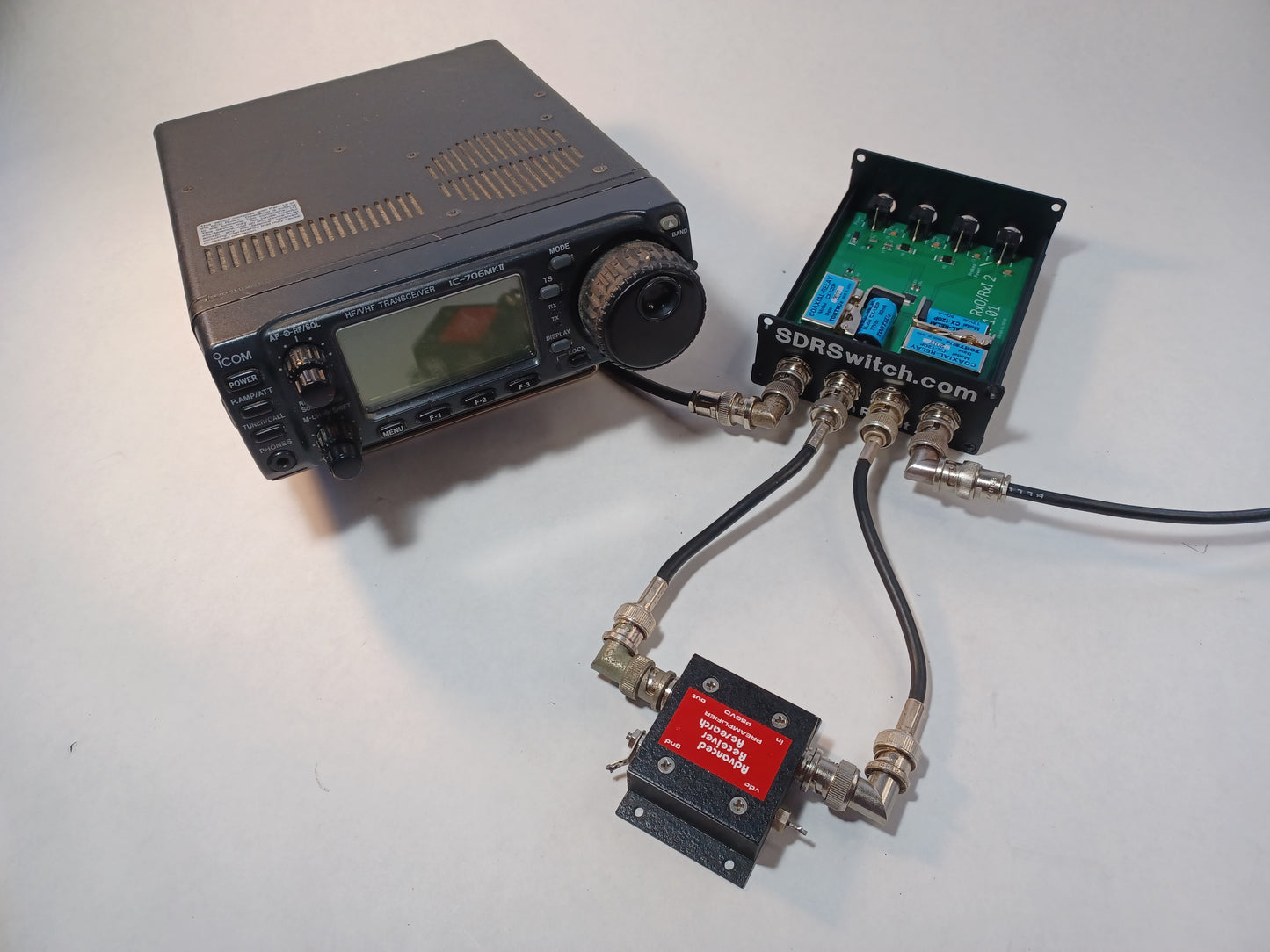 0-450MHz 100W RXin RXout SDR Switch.