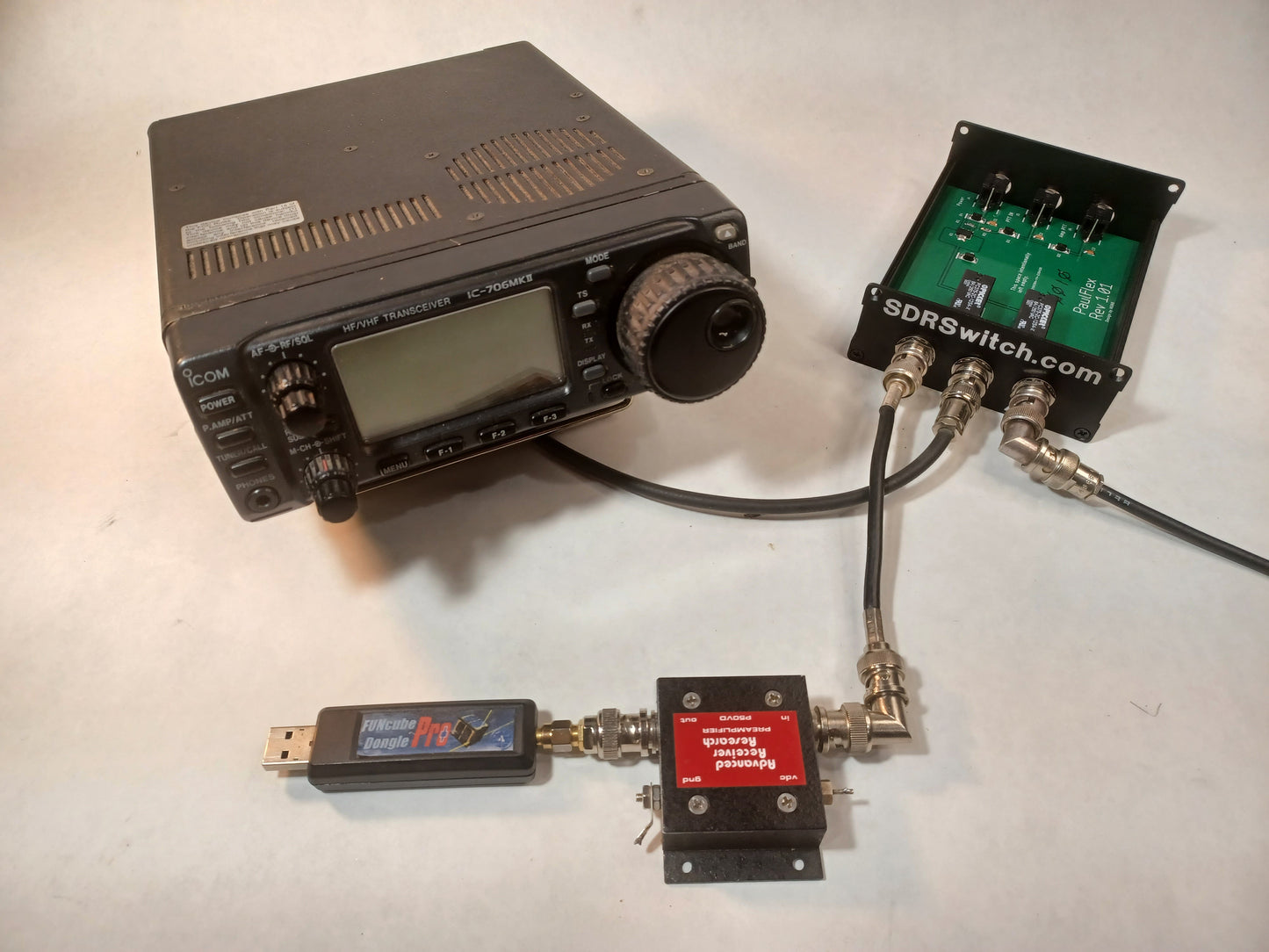 SDR Switch 0-70 MHz 100W