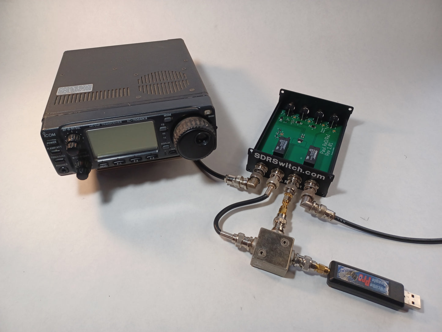 0-70MHz 100W RXin RXout SDR Switch.