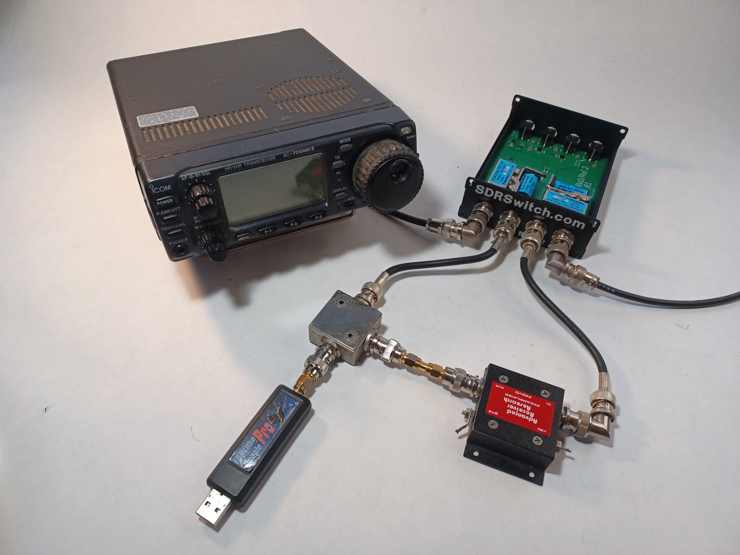 0-450MHz 100W RXin RXout SDR Switch.